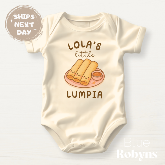 Lola's Little Lumpia | Cute Lumpia Apparel for Babies, Kids & Adults