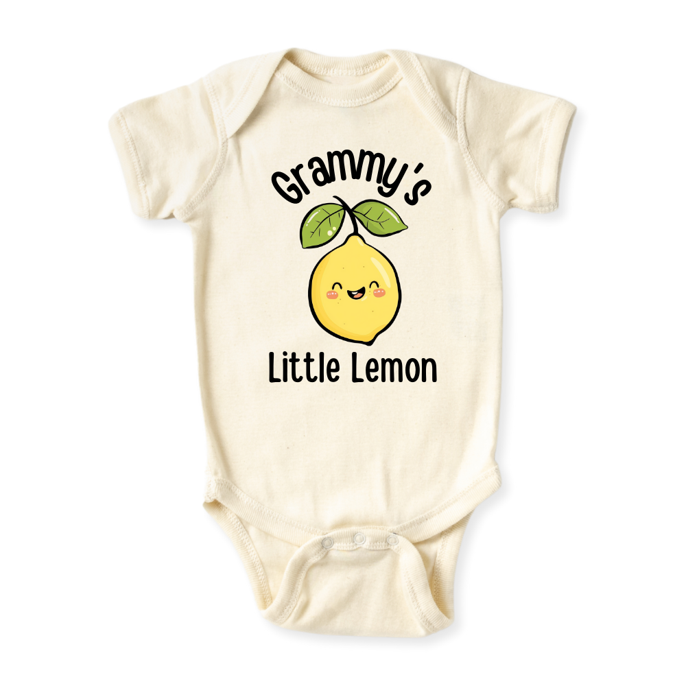baby onesie onsie clothes girl boy funny newborn gifts outfit toddler infant jersey apparel daddy shirt baby shower kids unisex bodysuit cute clothing mommy newborn Grandma Grammy Nana lemon mothers day