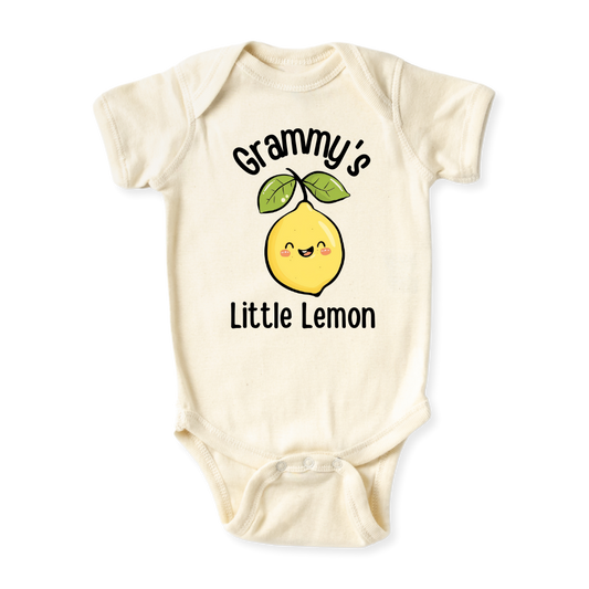 baby onesie onsie clothes girl boy funny newborn gifts outfit toddler infant jersey apparel daddy shirt baby shower kids unisex bodysuit cute clothing mommy newborn Grandma Grammy Nana lemon mothers day