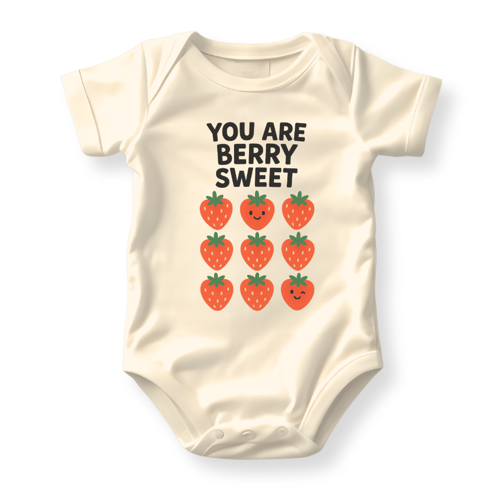 You are Berry Sweet Sweater – Baby Onesie | Toddler & Kids Tee | Unisex Strawberry Outfit