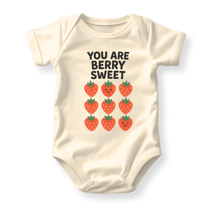 You are Berry Sweet Sweater – Baby Onesie | Toddler & Kids Tee | Unisex Strawberry Outfit