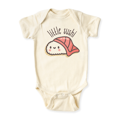 baby onesie onsie clothes girl boy funny newborn gifts outfit toddler infant jersey apparel daddy shirt baby shower kids unisex bodysuit little cute cool clothing mommy cotton newborn sushi foodie food pun japanese kawaii