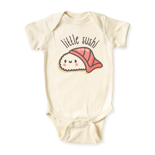 baby onesie onsie clothes girl boy funny newborn gifts outfit toddler infant jersey apparel daddy shirt baby shower kids unisex bodysuit little cute cool clothing mommy cotton newborn sushi foodie food pun japanese kawaii