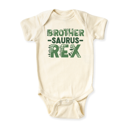 Brother Saurus Baby Bodysuit, Big Brother Kids' T-Shirt – Little Brother Big Brother Announcement