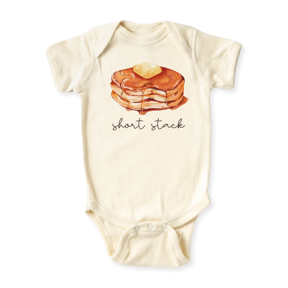 baby onesie onsie clothes girl boy funny newborn gifts outfit toddler infant apparel shirt baby shower kids unisex bodysuit little cute cool clothing mommy cotton newborn personalized short stacks panncakes egg 