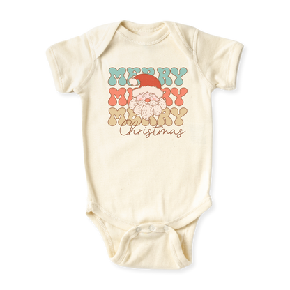 Merry Christmas Baby Bodysuit Cute Tshirt for Kids Toddler Tee Christmas Gift for Baby Clothes