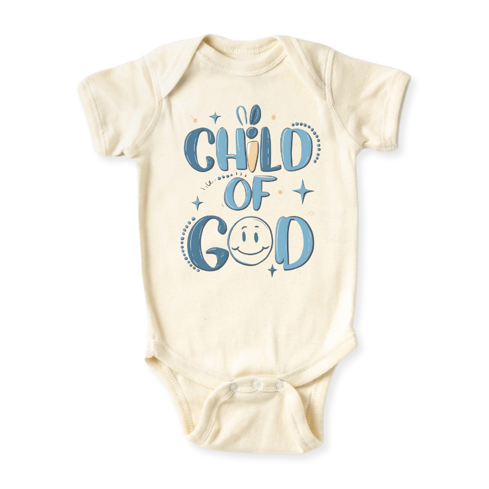 Child of God Baby Bodysuit Retro Tshirt for Kids Toddler Tee Cute Baby Gift for Baby Boy Outfit
