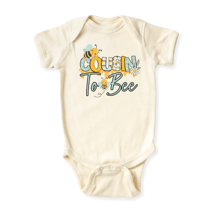 Cousin to Bee Tshirt Cousin Baby Bodysuit, Kids & Toddler T-Shirt – Baby Announcement for Family
