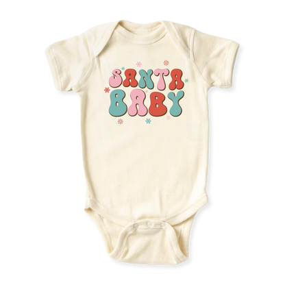 baby onesie onsie clothes girl boy funny newborn gifts outfit toddler infant apparel shirt baby shower kids unisex bodysuit little cute cool clothing christmas crew xmas merry and bright sisters siblings santa claus