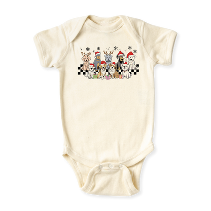 Cut Dogs Tshirt Cute Baby Bodysuit, Kids & Toddler T-Shirt – Dog Lovers Outfit