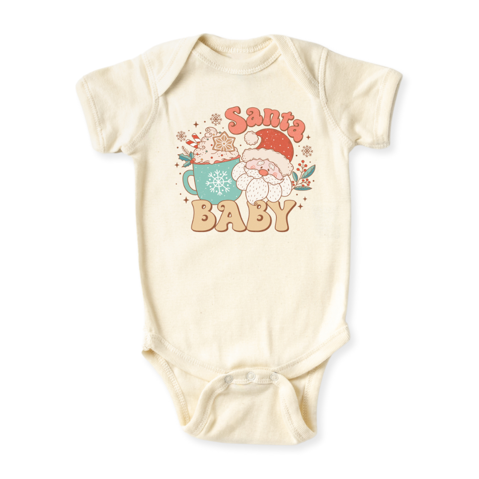 baby onesie onsie clothes girl boy funny newborn gifts outfit toddler infant jersey apparel daddy shirt baby shower kids unisex bodysuit little cute cool clothing mommy cotton newborn name personalized christmas santa