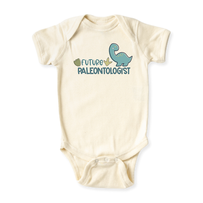 Future Paleontologist Tshirt Baby Bodysuit Toddler & Kids T-Shirt, Dinosaur scientist outfit