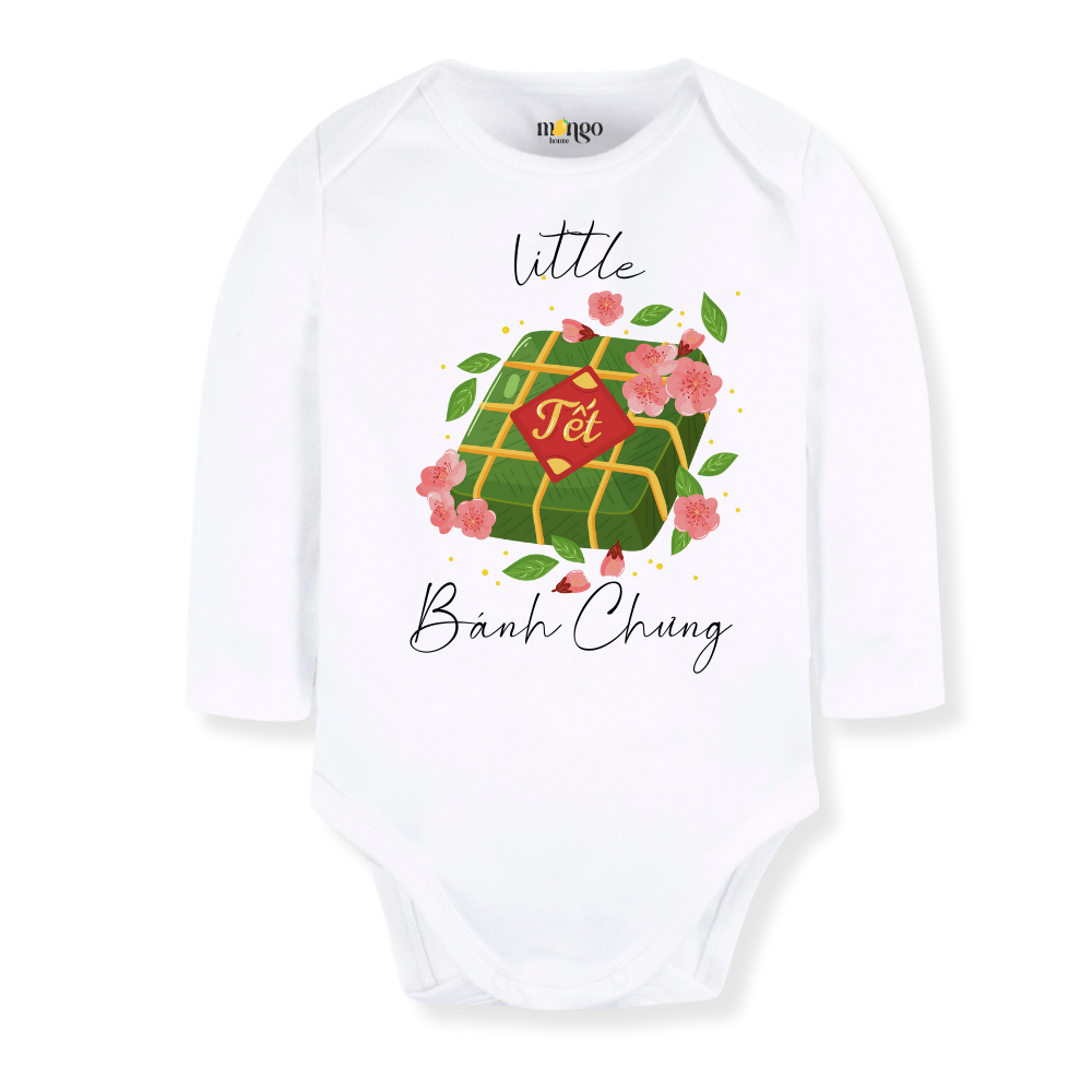 Little Banh Chung Vietnnamesse Baby Bodysuit, Kids & Toddler T-Shirt – Lunar New Year Outfit Tet Vietnam