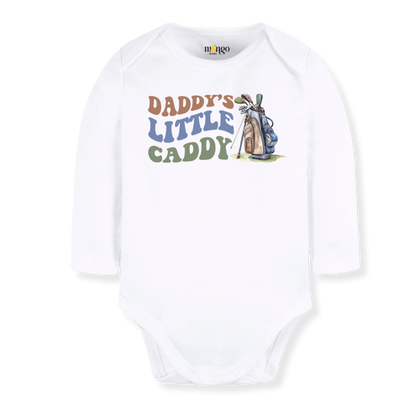 Daddy's Little Caddy Baby Bodysuit Toddler & Kids T-Shirt, Golf Outfit Golfing Baby Clothes