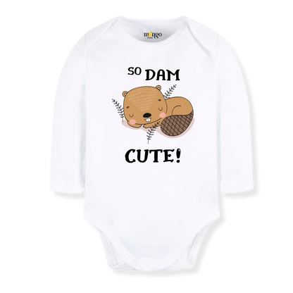 So Dam Cute Baby Bodysuit, Kids & Toddler T-Shirt – Cute Otter Animals Baby Clothes for Boys Girls