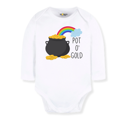 Pot o' gold Rainbow Baby Bodysuit Boho Tshirt for Kids & Toddler Tee, Baby Gift for Newborn Outfit (Copy)