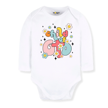 baby onesie onsie clothes girl boy funny newborn gifts outfit toddler infant jersey apparel daddy shirt baby shower kids unisex bodysuit little cute cool clothing mommy cotton newborn I love jesus God Child Religious 
