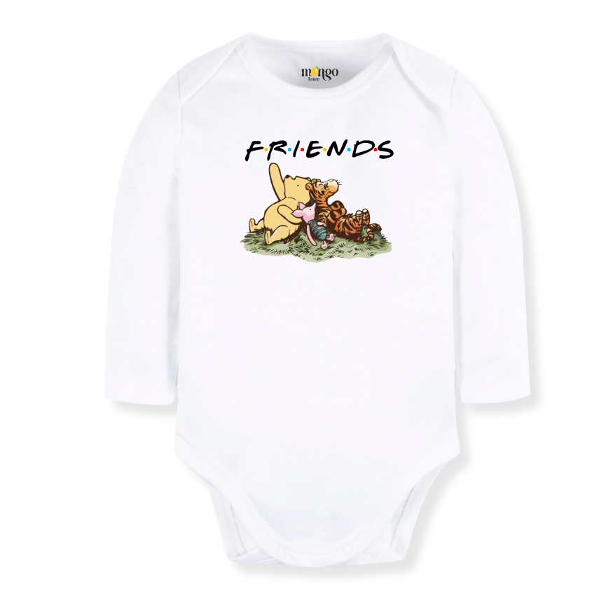 Cute Friends Baby Bodysuit – Personalized Baby Gift, Unisex Newborn Outfit, Custom Baby & Kids Shirt
