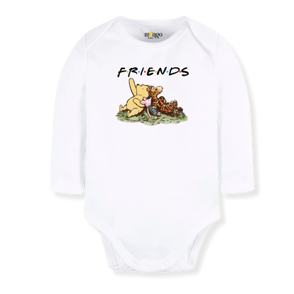 Cute Friends Baby Bodysuit – Personalized Baby Gift, Unisex Newborn Outfit, Custom Baby & Kids Shirt