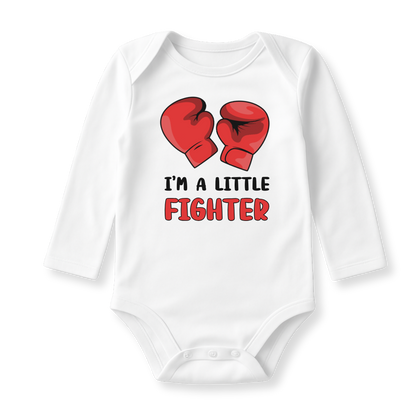 I'm a Little Fighter Shirt – Red Boxing Gloves Baby Onesie, Toddler, Kids & Adult T-Shirt