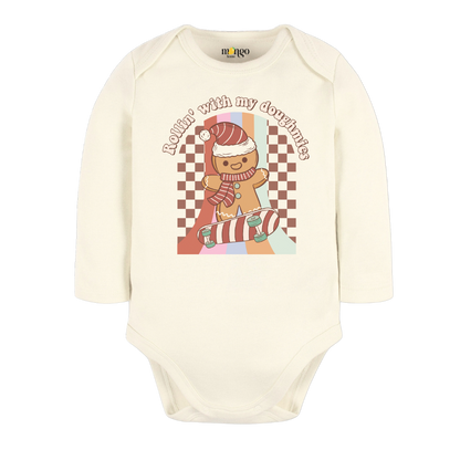 Doughmies Tshirt Christmas Baby Bodysuit, Kids & Toddler T-Shirt – Funny Xmas Outfit