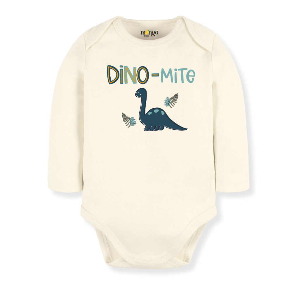 Dino-mite Dinosaur Tshirt Dino Baby Bodysuit Toddler & Kids T-Shirt, Dinosaur Outfit