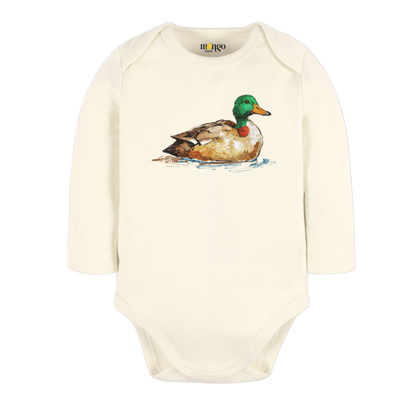 Mallard Wild Duck Baby Bodysuit, Kids & Toddler T-Shirt – Cute Duck Outfit