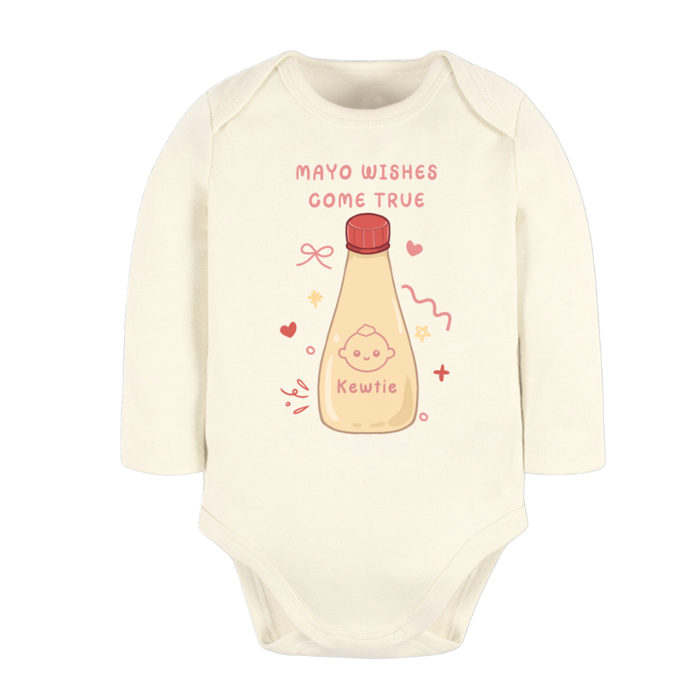 Mayo Wishes Come True Mayonnaise Baby Bodysuit - Mayonnaise Graphic Tee
