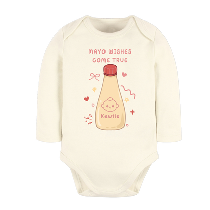 Mayo Wishes Come True Mayonnaise Baby Bodysuit - Mayonnaise Graphic Tee
