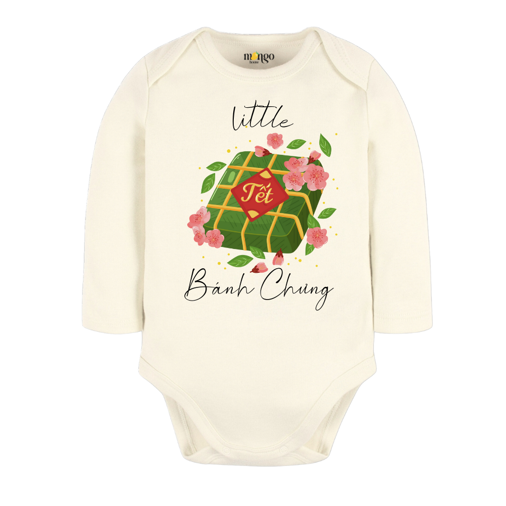 Little Banh Chung Vietnnamesse Baby Bodysuit, Kids & Toddler T-Shirt – Lunar New Year Outfit Tet Vietnam