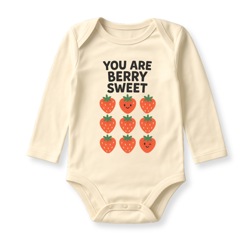 You are Berry Sweet Sweater – Baby Onesie | Toddler & Kids Tee | Unisex Strawberry Outfit