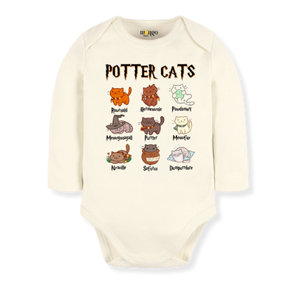 Potter Cats Tshirt Cat Baby Bodysuit Toddler & Kids T-Shirt, Cat Outfit Cat Baby Clothes