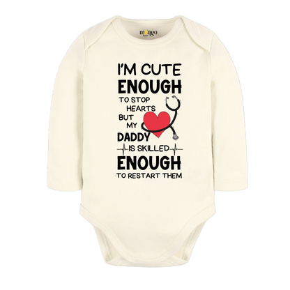 Heart Surgeon Tshirt Gift for Dad, Cute Baby Bodysuit, Heart Doctor Shirt for Kids Toddler Tee