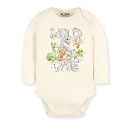 Wild One Tshirt Dinosaur Baby Bodysuit Toddler & Kids T-Shirt, Dinosaur Outfit Dino Baby Clothes