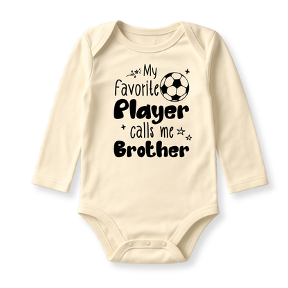 Soccer Brother Baby Bodysuit - Brother T-Shirt Family Outfit
