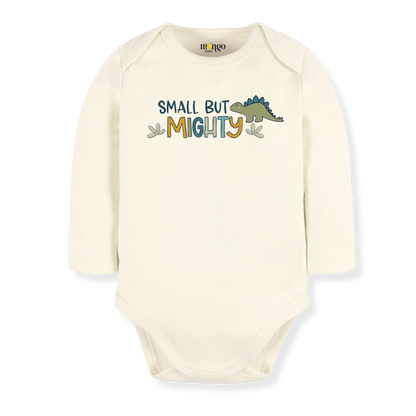 Small but Mighty Dinosaur Tshirt Dino Baby Bodysuit Toddler & Kids T-Shirt, Dinosaur Outfit