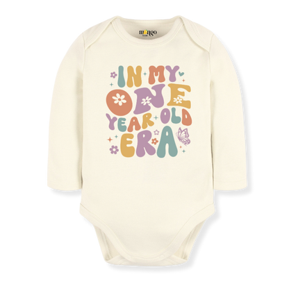 In my One Year Old Tshirt Cute Toddler & Kids T-Shirt, Clothes Birthday Gift for Girl First Birthday Outfit