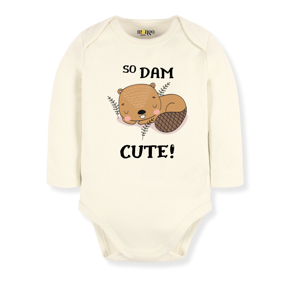 So Dam Cute Baby Bodysuit, Kids & Toddler T-Shirt – Cute Otter Animals Baby Clothes for Boys Girls