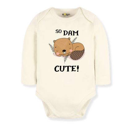 So Dam Cute Baby Bodysuit, Kids & Toddler T-Shirt – Cute Otter Animals Baby Clothes for Boys Girls