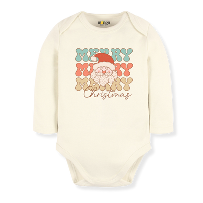 Merry Christmas Baby Bodysuit Cute Tshirt for Kids Toddler Tee Christmas Gift for Baby Clothes