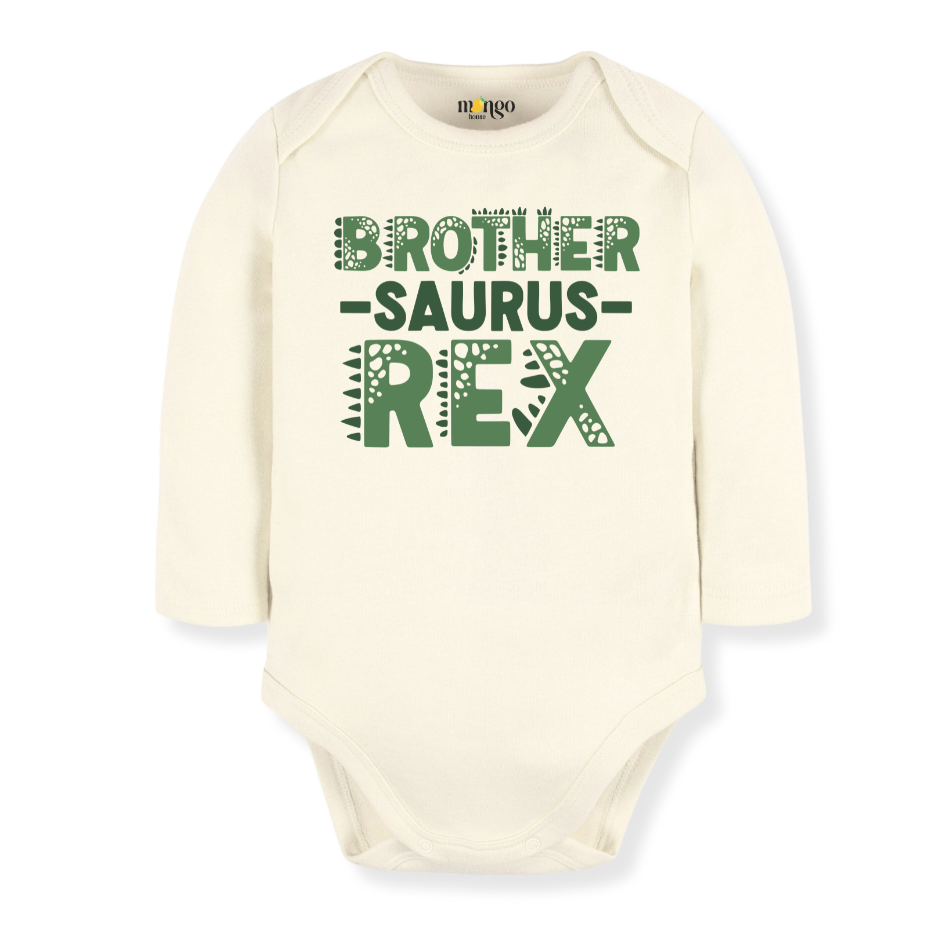 Brother Saurus Baby Bodysuit, Big Brother Kids' T-Shirt – Little Brother Big Brother Announcement