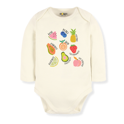 Fruits of the Spirits Tropical Fruits Baby Bodysuit – Inspirational Kids Tshirt