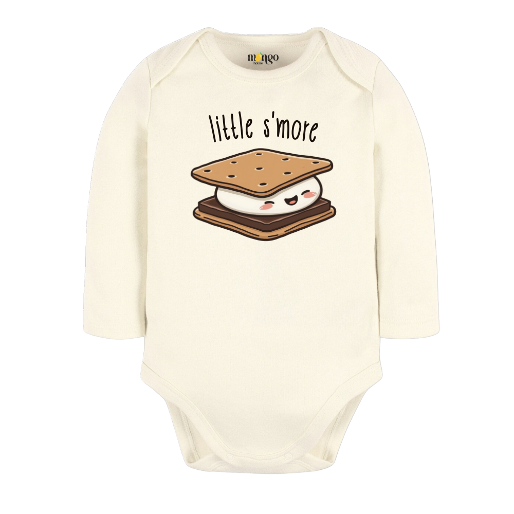 Little S'More Baby Bodysuit, Kids & Toddler T-Shirt – Cute Marshmallow Outfit