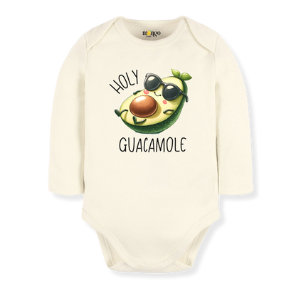 Holy Guacamole Funny & Cute Baby Bodysuit, Kids & Toddler Tshirt, Avocado Sweater