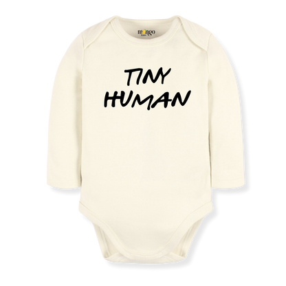 Tiny Human Cute Baby Bodysuit Funny Tshirt for Kids Toddler Tee Funny Baby Gift, Newborn Outfit