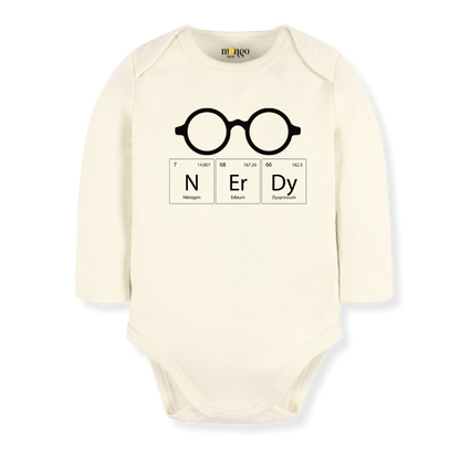 NERDY Periodic Table Funny Science Themed Outfit for Baby Bodysuit, Kids & Toddler Tsshirt