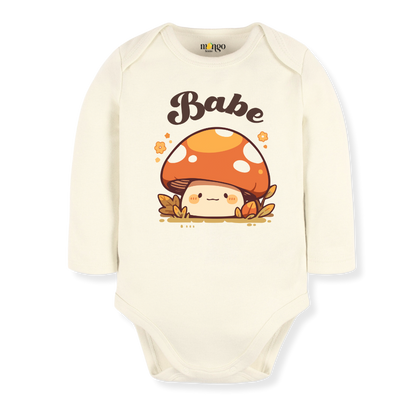 Mushroom Baby Bodysuit, Kids & Toddler T-Shirt – Cute Babe Outfit Mushroom Shirt for Boys Girls