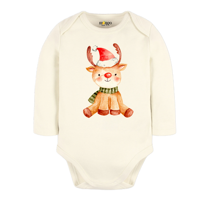 Cute Reindeer Christmas Baby Bodysuit, Kids & Toddler T-Shirt – Cute Christmas Outfit