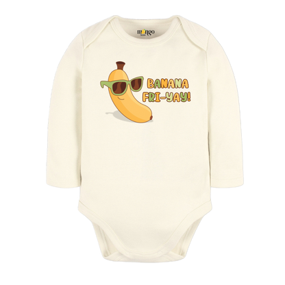 Banana Fri-Yay! Shirt Banana Baby Bodysuit, Kids & Toddler T-Shirt Sunglasses Funny Friday Outfit