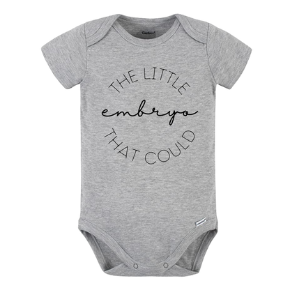 Baby Onesie® The Little Embryo That Could IVF Baby Infant Clothing for Baby Shower Gift